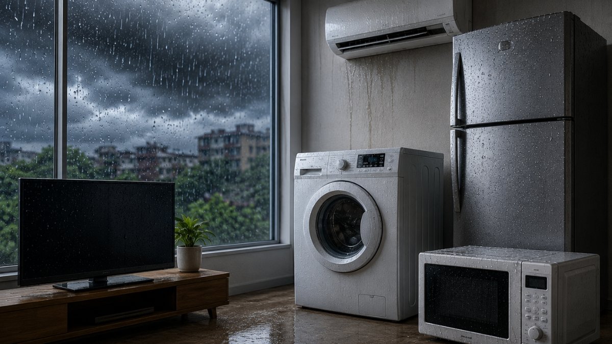 How Monsoon Season Affects Your Home Appliances Without a Power Protection Plug